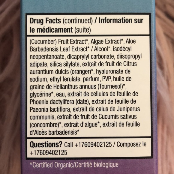 NEW COOLA Make-up Setting Spray_ SPF30 70% Sunscreen Organic Full Size - Picture 6 of 10